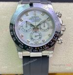 Swiss Grade Rolex Daytona A7750 Watch White MOP Dial Oysterflex Rubber_th.jpg